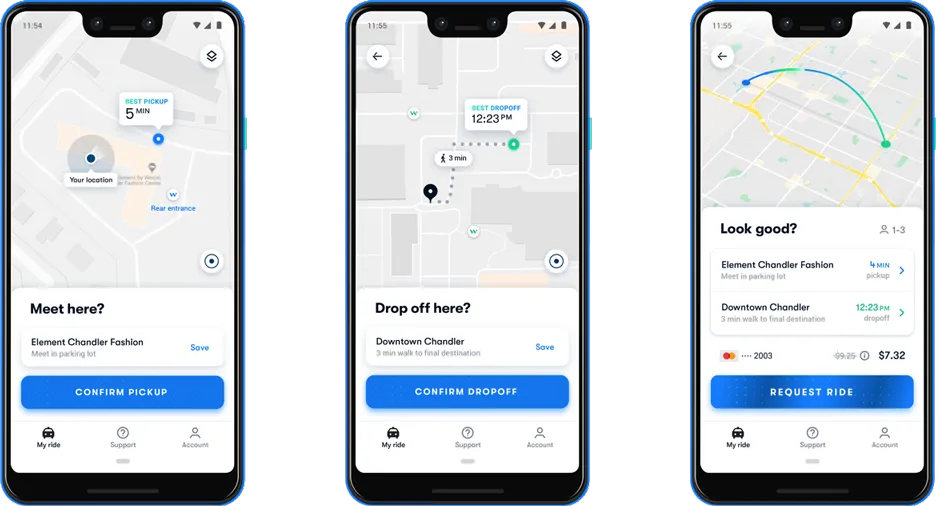 The Waymo App
