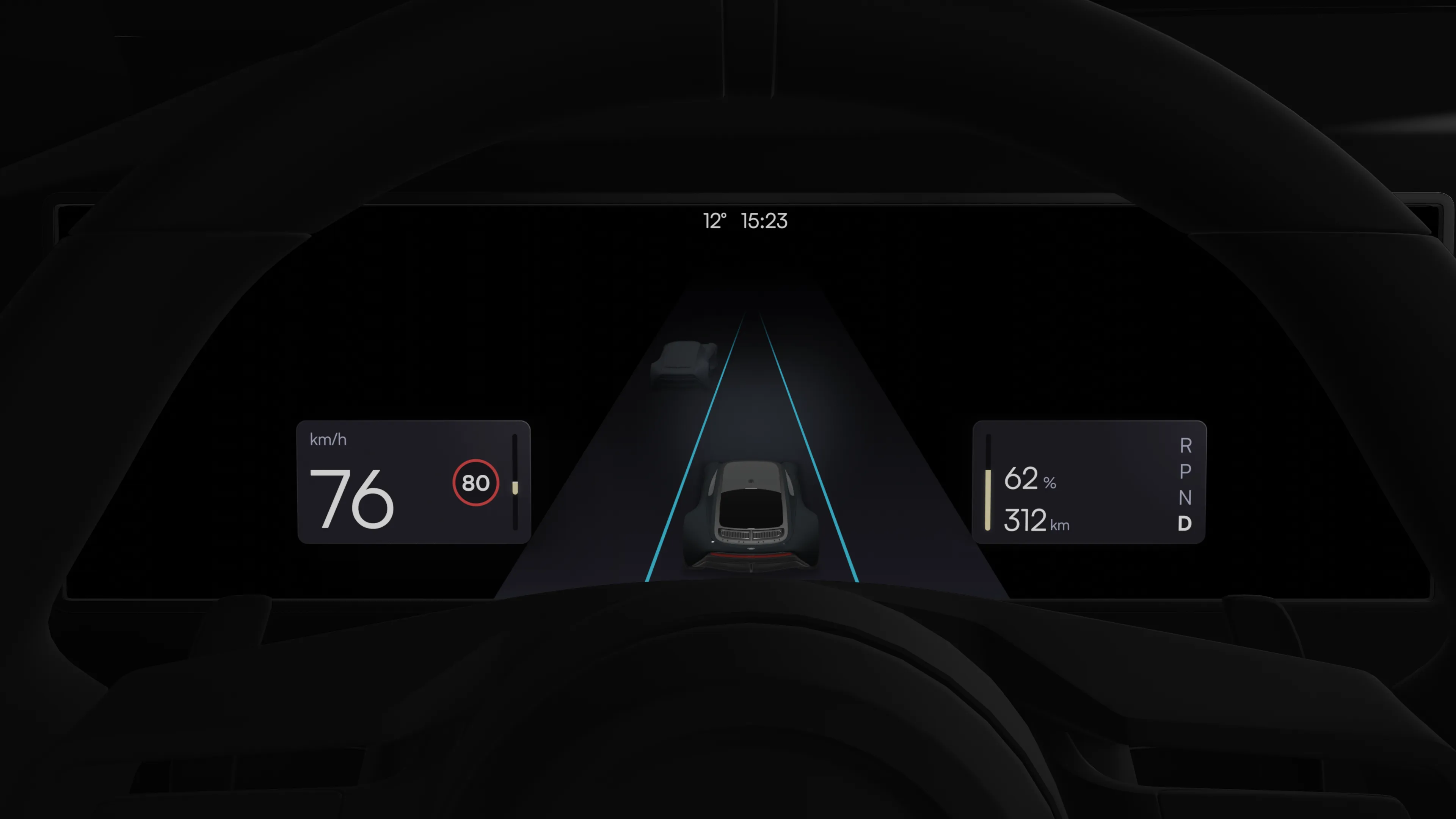 A mockup of the final design