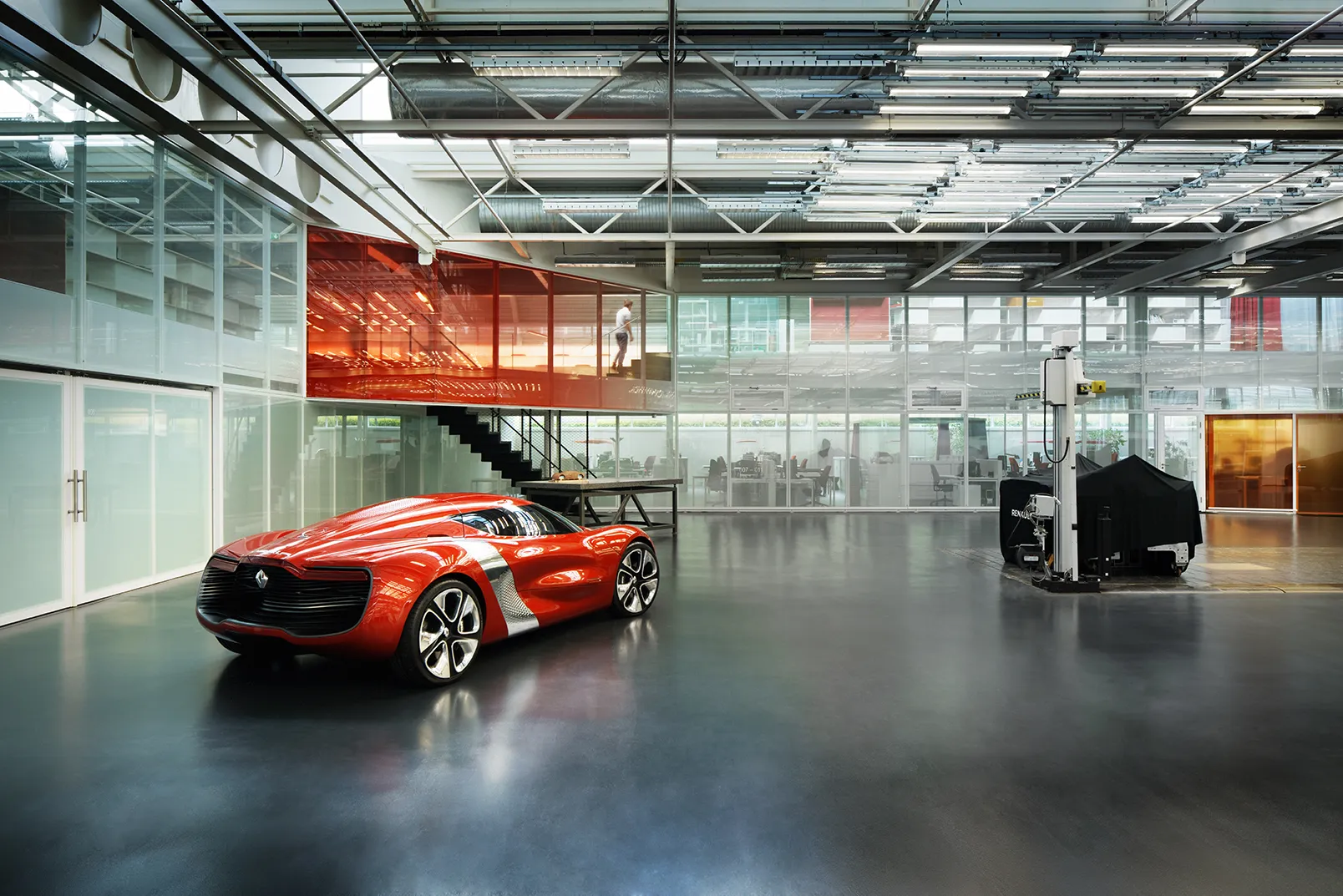 The Renault design studio