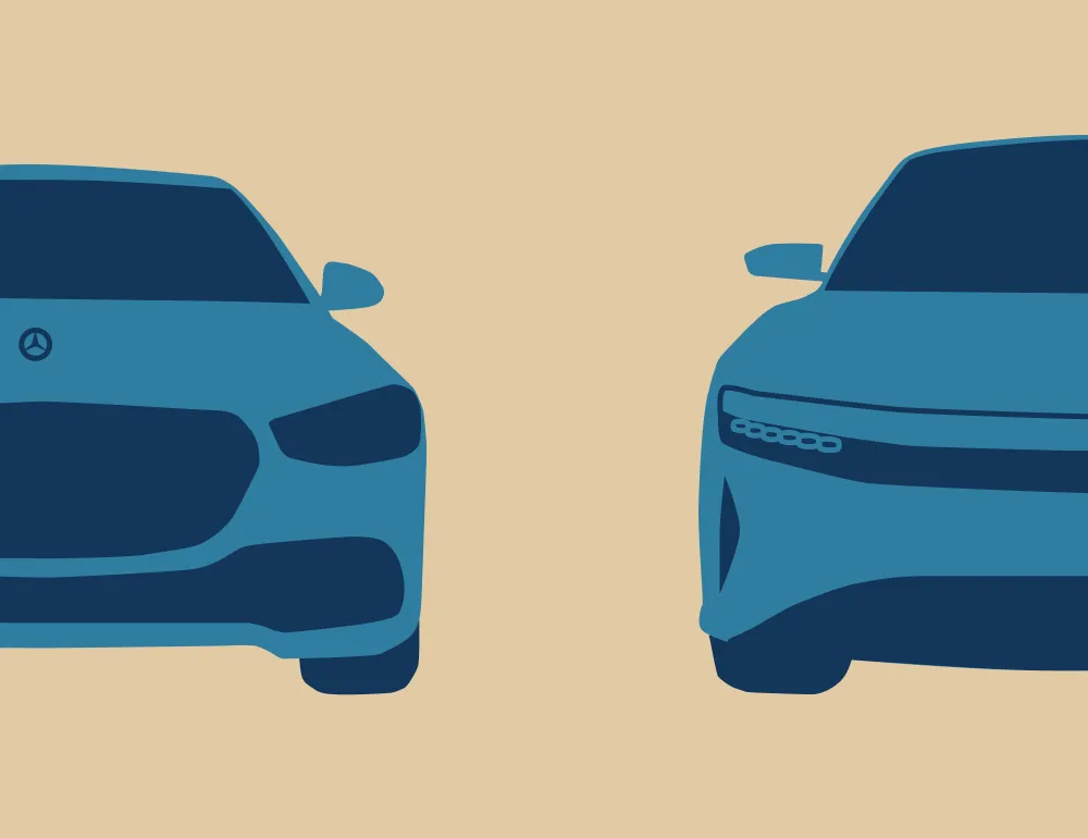 Mercedes vs Lucid: Different Views on Luxury UI Design