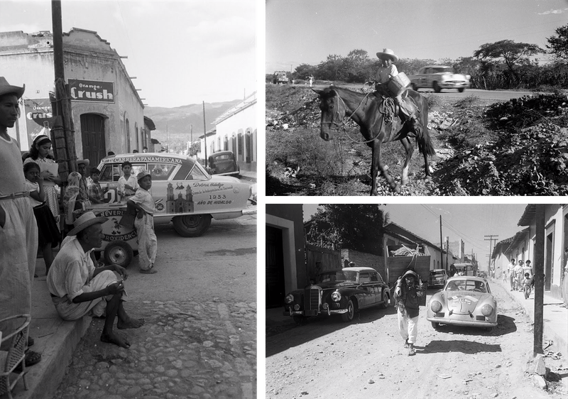 Three pictures of the rally in 1953 by Ralph Morse